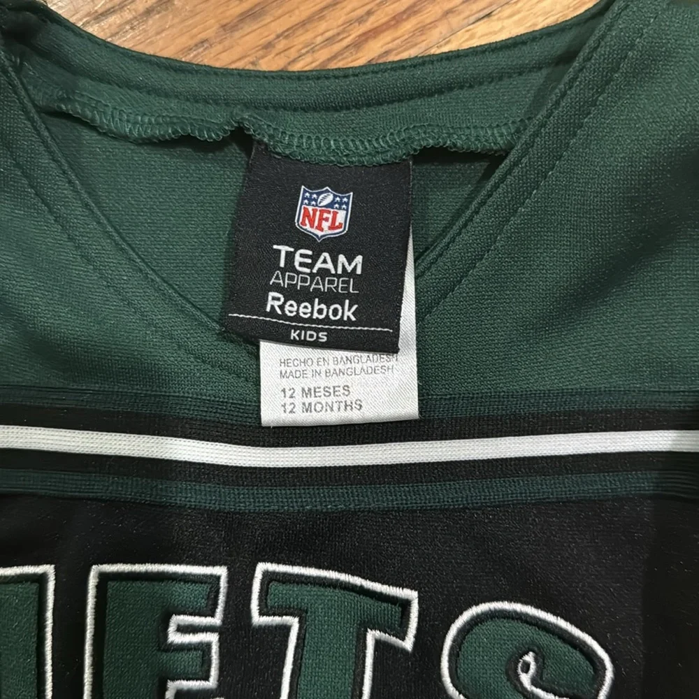 Reebok NFL New‎ York Jets Dress team apparel infant 12 months.